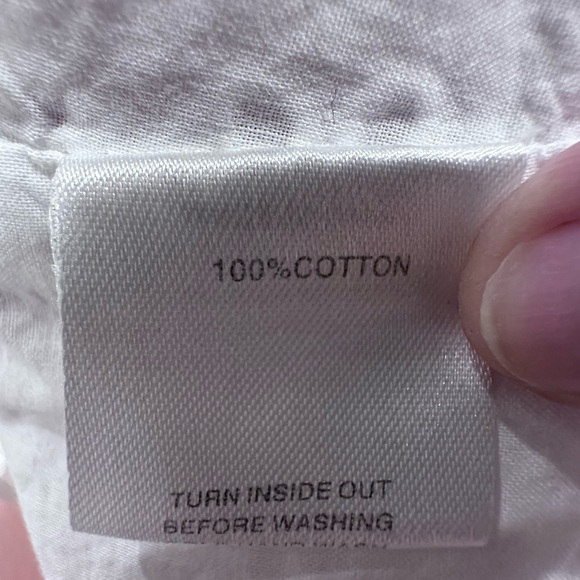 SABO SKIRT WOMENS White Eyelet Wrap Top SMALL - Picture 6 of 7